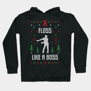 Floss Like A Boss Ugly Christmas Sweater Dancing Christmas Gift Hoodie